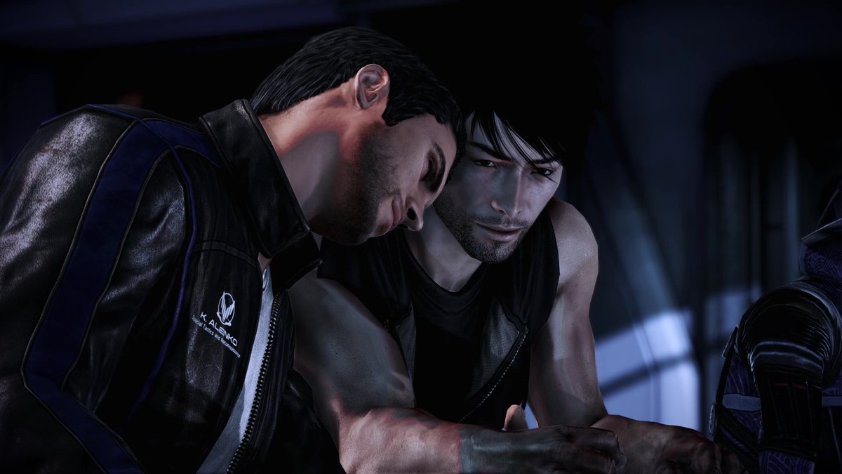 GenocidalFetus's tweet photo. Hungover Space Boyfriends
#masseffect #kaidanalenko #mshenko https://t.co/HxbJM2sYCw