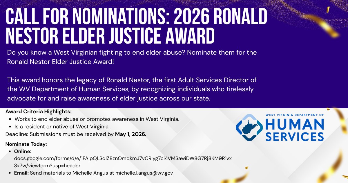 West Virginia Department of Human Services tweet media