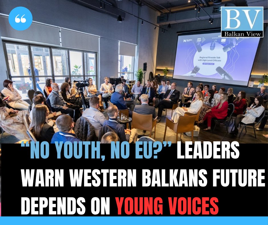 Young people are no longer waiting to be heard — they’re demanding a seat at the table shaping the region’s future.

From EU integration timelines to jobs, education and real influence in decision-making, youth voices are getting louder across the Western Balkans.

Is the region