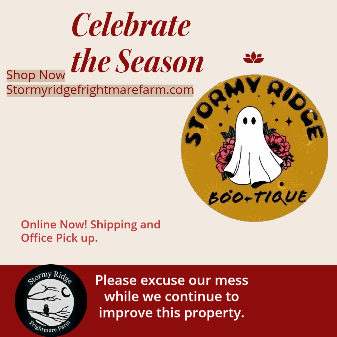 SRFFarm14822's tweet image. Unleash Your Spooky Spirit at Stormy Ridge Boo-tique!

Transform your space this Halloween with our enchanting array of haunted decor and specialty finds! 🎃 From mystical antiques to eerie embellishments. Stormyridgefrightmarefarm.com

 #HauntedDecor #HalloweenFinds #ShopLocal