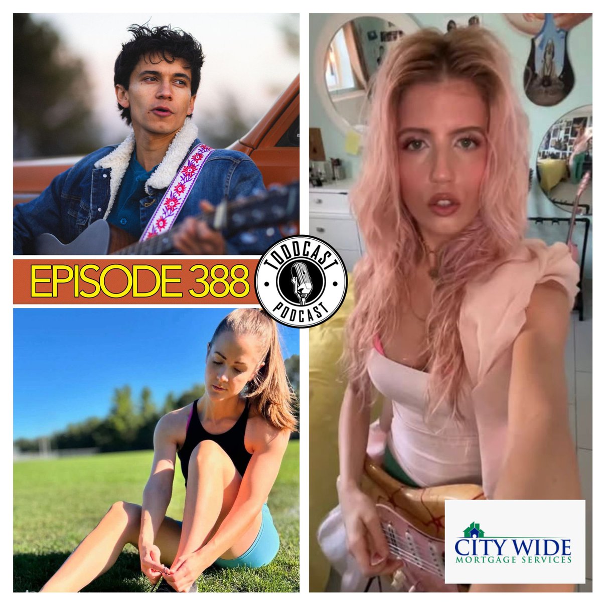 TODDCastPodcast's tweet image. Strings, strength, and stage lights! 🎸💪🎤 #Podcast 388 welcomes guitarist 🎸 Sofia Victoria, fitness trainer Samantha Losier &amp;amp; actor/singer 🎤 Ajay Friese! 

soundcloud.com/toddcastpodcas…

 • Powered by @CityWideMTG 🏠 #mortgages made easy! 🔑 citywidemortgage.ca