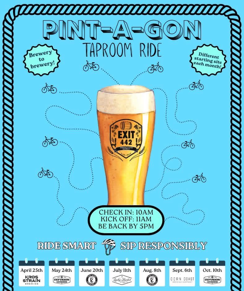 PintNine's tweet image. Terrible Gerald's is here 5-8pm tonight 🍕🍻

Our very first Pint-A-Gon of the season is this Saturday. Register at Kros Strain Brewing Company between 10 - 11am!  

The Room will also be open tomorrow night from 3 - 9pm.

#craftbeer #drinklocalne #pintninebrewing