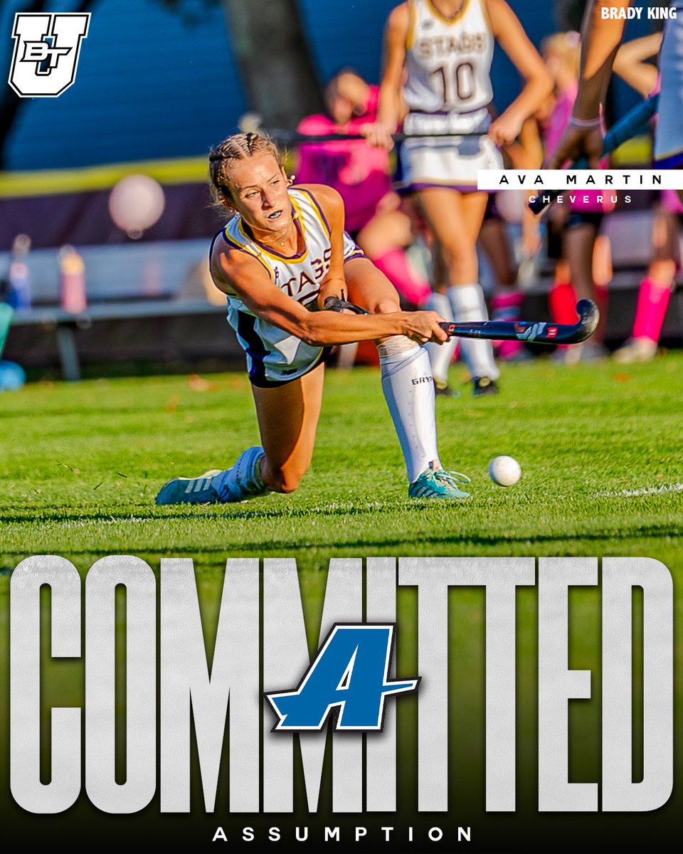 btmaine's tweet image. Congratulations to Ava Martin for committing to DII Assumption University! 🎉

Maine talent heading to the NE-10 — from the Cheverus Stags to the Greyhounds! 📈

Ava helped the Stags to the 2025 Class A State title, amassing 140 career points and 4 all-conference nods. 👏 

#BTU