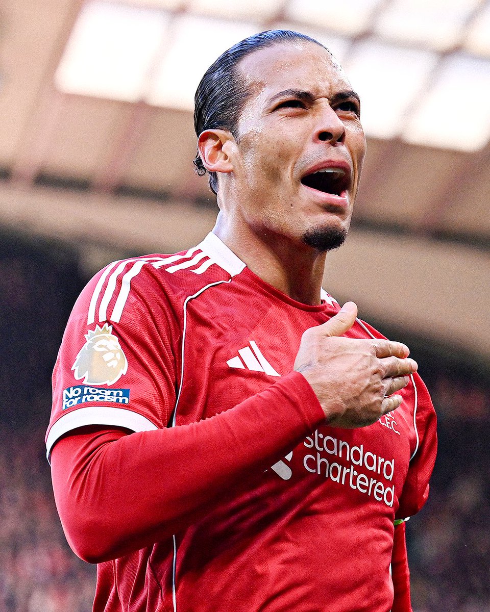 Virgil van Dijk ranks first among Premier League defenders for aerial duels won, clearances, headed clearances and accurate passes this season 🧱

📊 <a href="/WhoScored/">WhoScored</a>