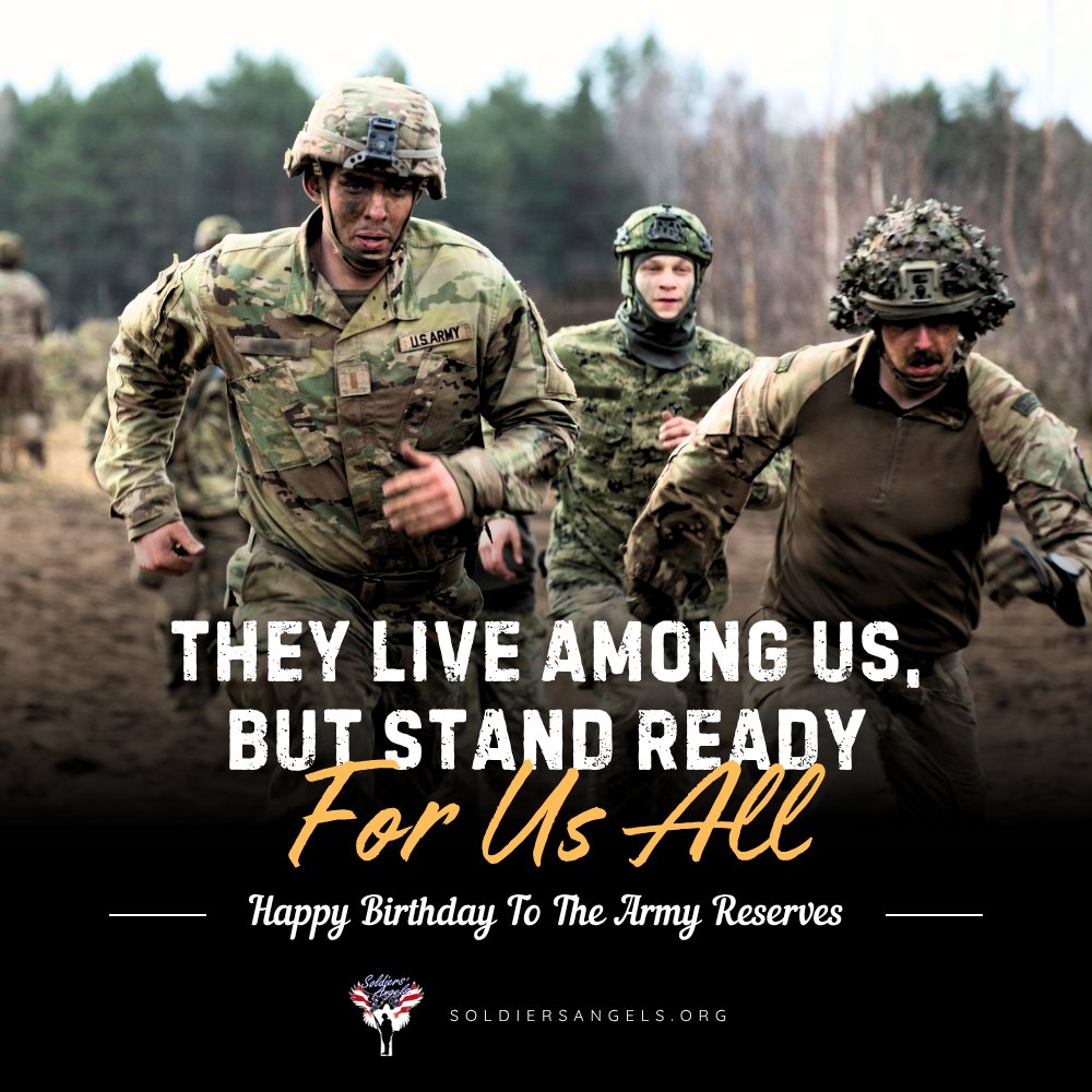 soldiersangels's tweet image. Today we honor the Army Reserve—Citizen Soldiers who balance everyday life with an commitment to serve.🫡 

From our communities to wherever duty calls, they stand ready to protect, support, and lead at a moment’s notice.
#ArmyReserve  #SupportOurTroops #Military