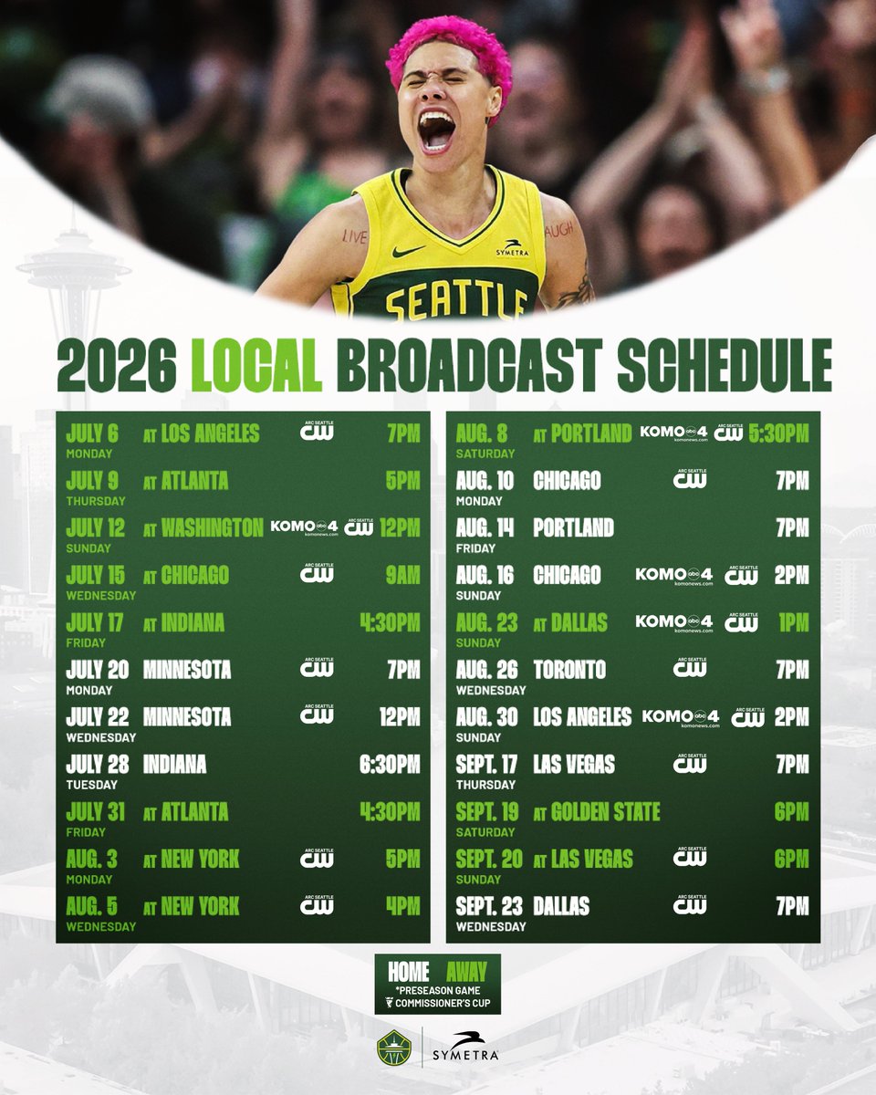 Seattle Storm tweet media