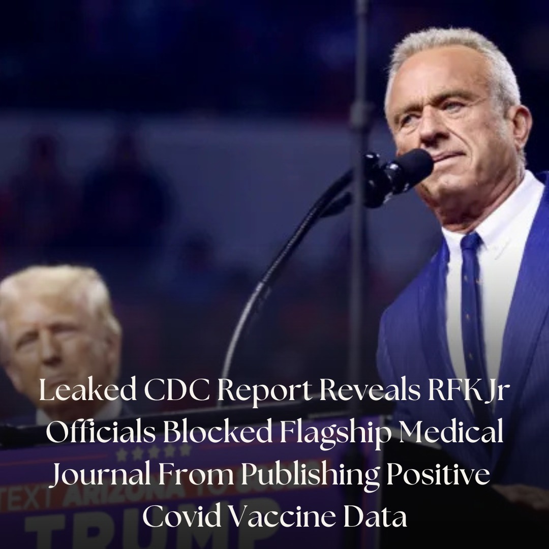 IBTimesUK's tweet image. A CDC study showing Covid-19 vaccines reduce hospitalizations is blocked from publication, raising concerns over political interference.

#CDC #Vaccine #RFKJr #Trump #COVID19   

Read More: ift.tt/TNHRODl