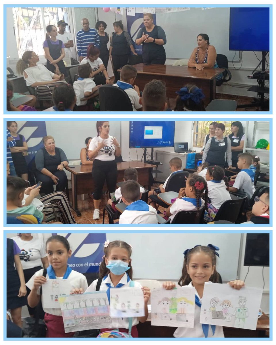 DiarioMayabeque's tweet image. Mayabeque apuesta por fomentar vocaciones tecnológicas entre las niñas y jóvenes, así como el uso inclusivo y el empoderamiento tecnológico desde edades tempranas. 

#niñasyniñosfelices #TIC #tecnologias #Empoderamiento #EtecsaConCuba #JuntosPorMayabeque