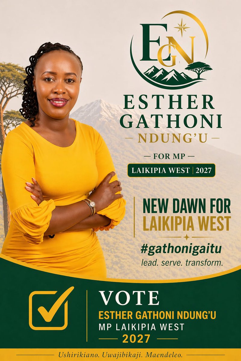 Hon Esther Gathoni tweet media