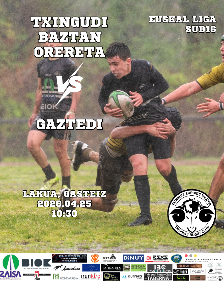 txingudirugby's tweet image. Sabado llenito de rugby!!
Errugbiz beteriko larunbata!!
#rugby #txingudi #orereta #irun #plaiaundi #euskalliga