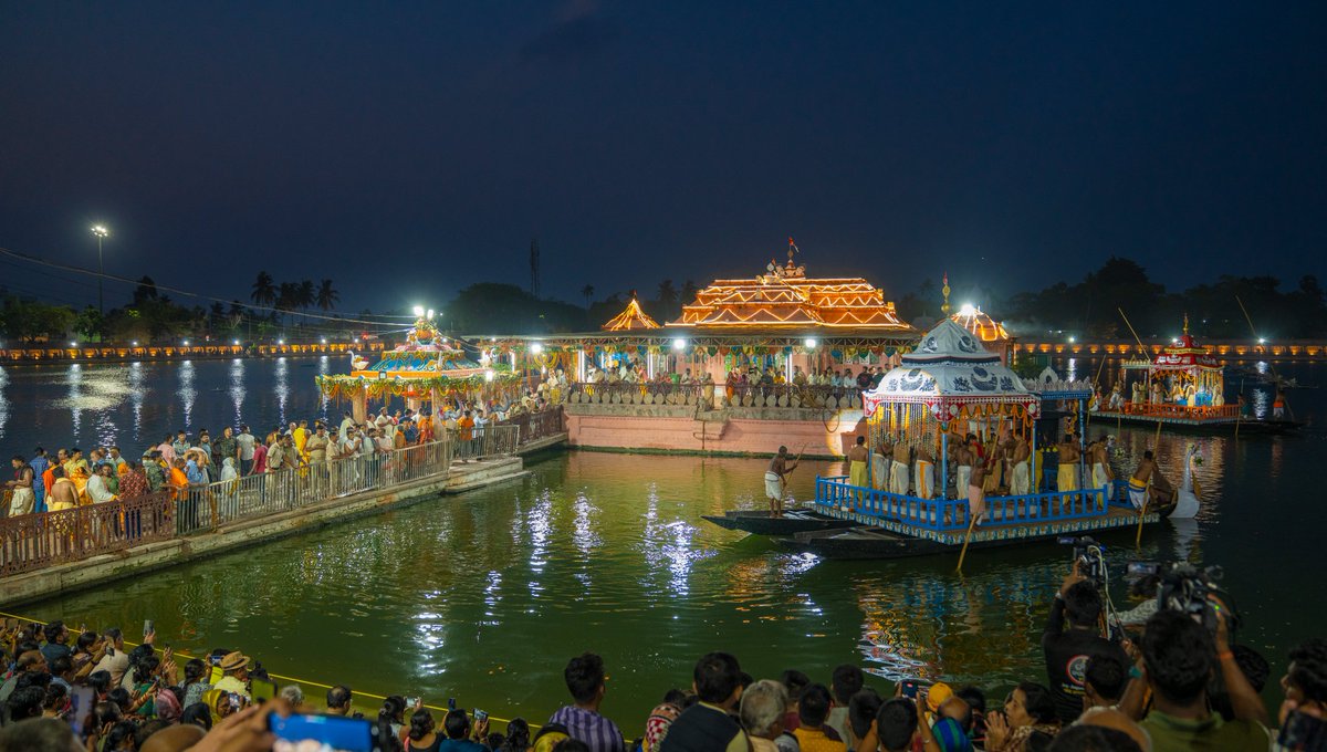 JagannathaDhaam's tweet image. ମହାପ୍ରଭୁଙ୍କ ଦିବ୍ୟ ଚନ୍ଦନ ଯାତ୍ରାର ଆଜି ଚତୁର୍ଥ ଦିବସର କିଛି ମନୋରମ ଦୃଶ୍ୟ। #Puri