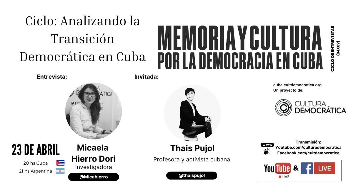 Cultura Democrática tweet media
