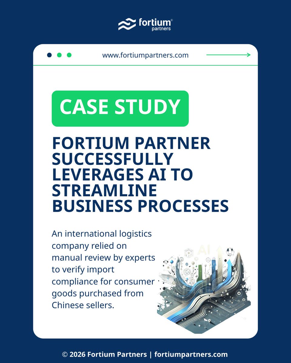 fortiumpartners's tweet image. #AILeadership delivers outcomes through focus, not hype. Replacing manual review in high volume processes improves speed and consistency. Adoption succeeds with the right operating model and controls.

#ProcessImprovement #DigitalStrategy #FortiumPartners