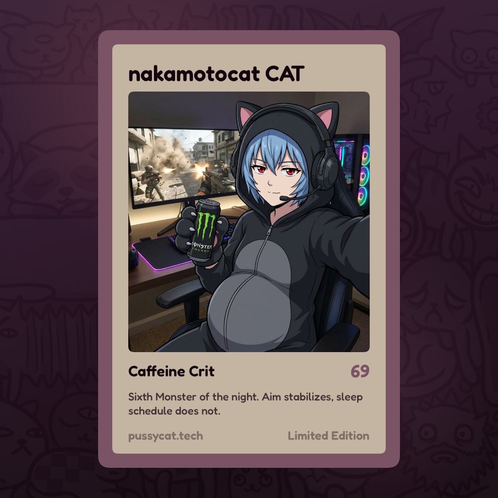 I'm done with this bear market

From now on I'm a full-time cat <a href="/pussycattech/">pussycat</a>

Why do I have such a big belly?