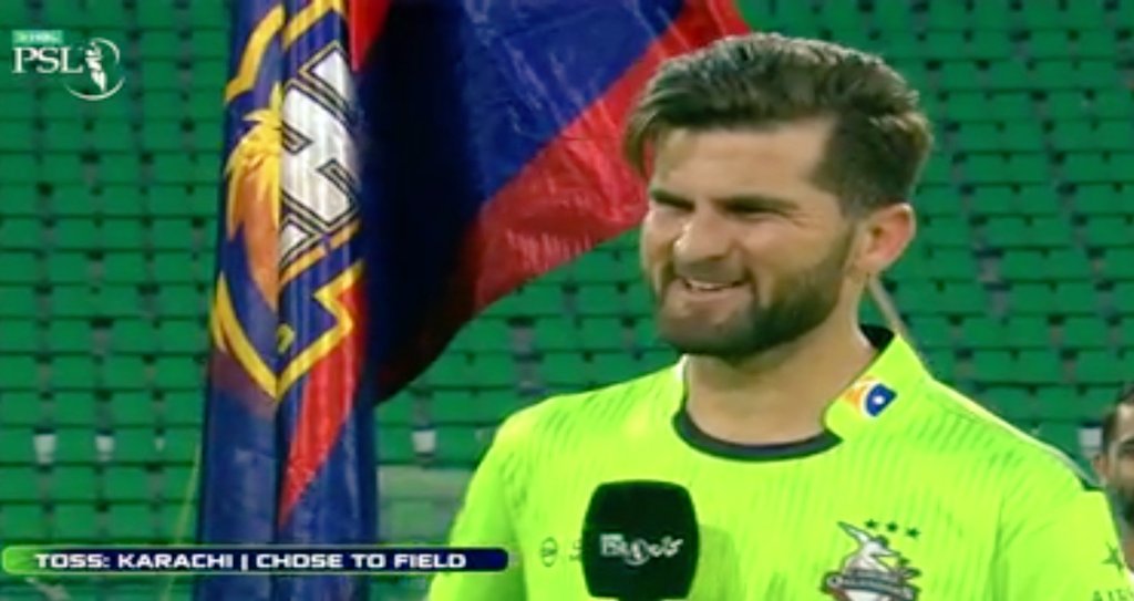 So we are going to Bat first 🏏 
Go out there and own it Qalandars💚💪🏻