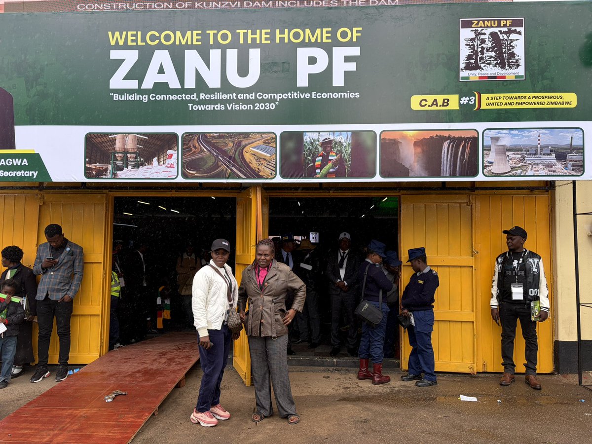 Varakashi4edByo's tweet image. Highlights from the Zimbabwe International Trade Fair(ZITF) main arena in Bulawayo, where delegates have begun arrived for the official opening of the 66th edition of the annual trade showcase.

#ZITF2026
#Bulawayo
#Zimbabwe