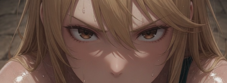 こうゆうポーズをさせて、口元から使徒を切ると.....
エロいよねw