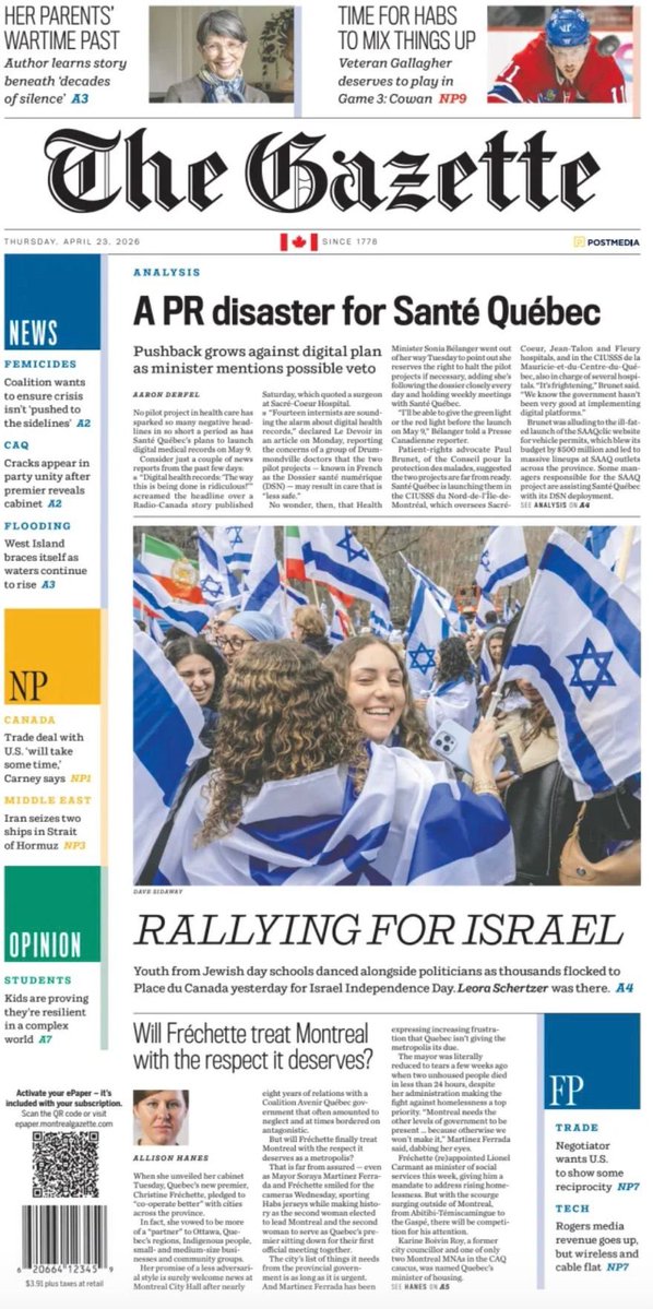 HonestReporting Canada tweet media