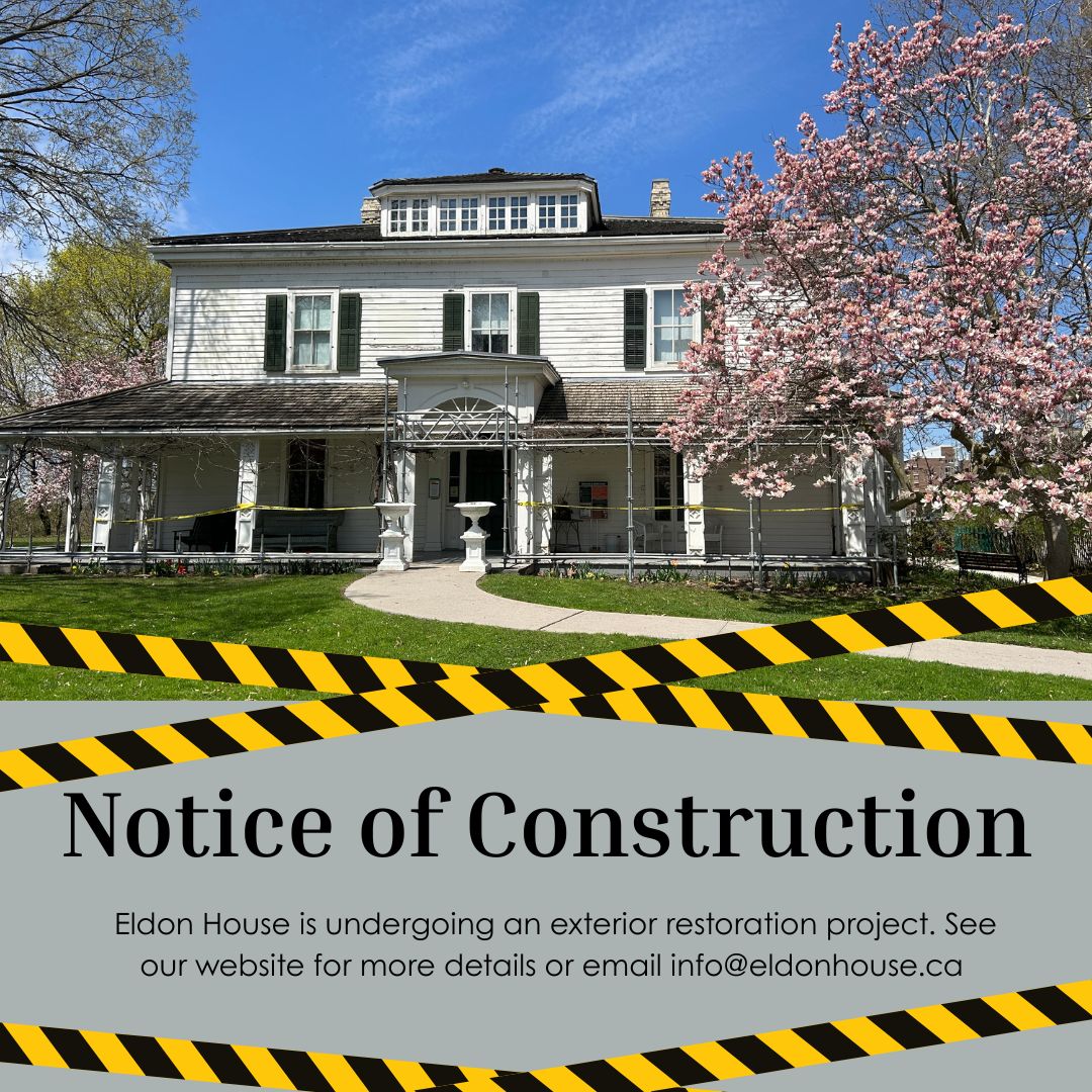 EldonHouse1834's tweet image. Eldon House will be completing a restoration project this summer. To learn more, visit our website or email us!

#LdnOnt #Restoration #Museums