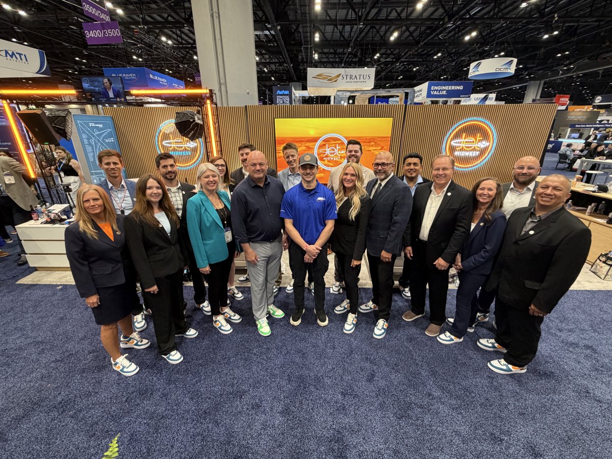 JetMidwest's tweet photo. Collaboration leads to better solutions.

At MRO Americas, collaboration goes beyond connection. It’s where different perspectives come together and ideas are shaped into something stronger than they were before.

Stop by booth #3628 today.

Let’s build something better, together https://t.co/fWip4aYfIr