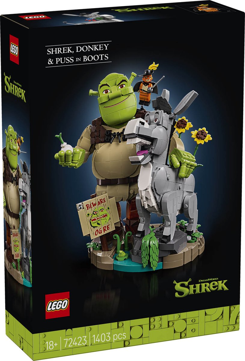 tormentalous's tweet image. First Ever LEGO Shrek Sets Officially Announced

LEGO has officially revealed the first ever LEGO Shrek sets with the coming later in June that you can pre-order today.

thebrickfan.com/first-ever-leg…

#LEGO #LEGONews #Shrek #Reveal