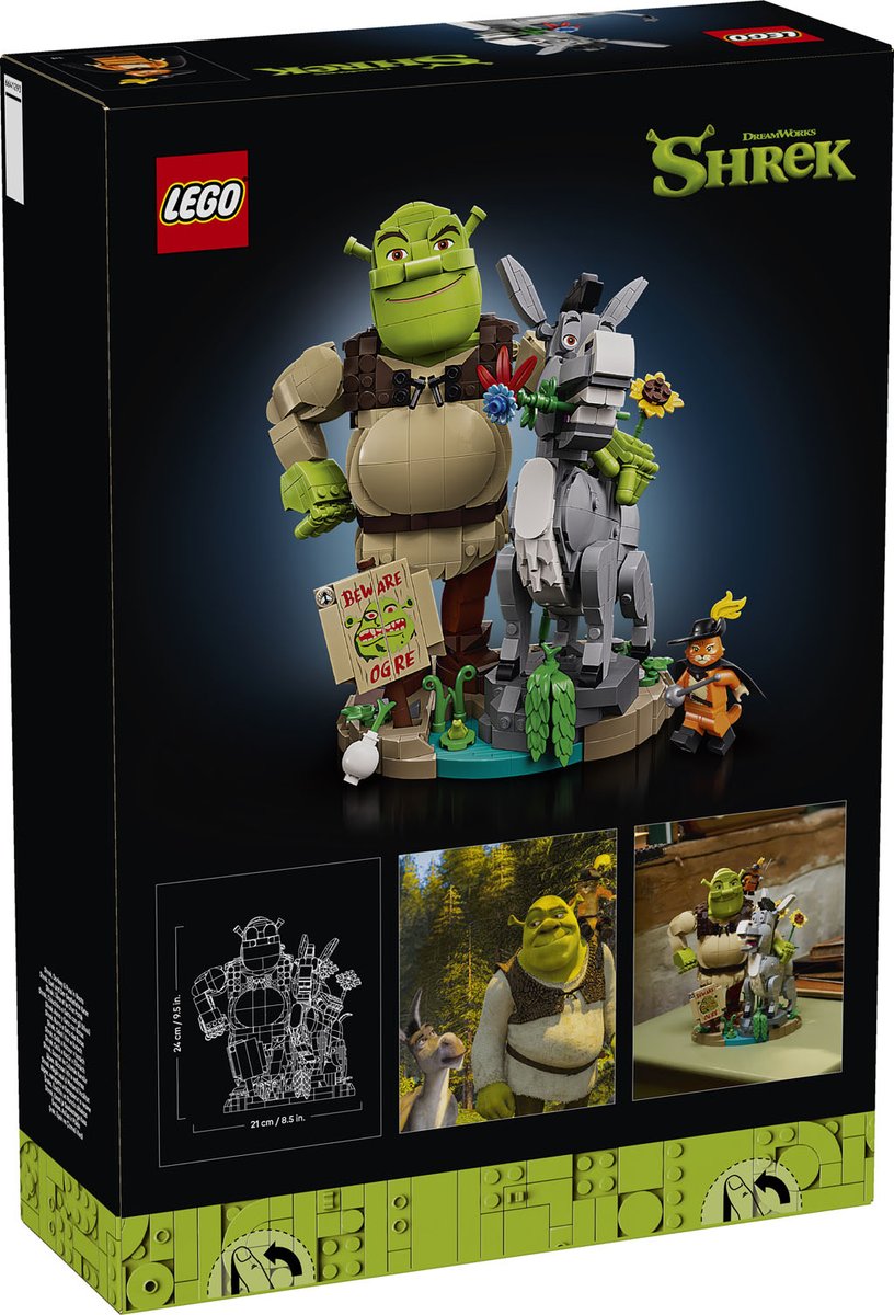 tormentalous's tweet image. First Ever LEGO Shrek Sets Officially Announced

LEGO has officially revealed the first ever LEGO Shrek sets with the coming later in June that you can pre-order today.

thebrickfan.com/first-ever-leg…

#LEGO #LEGONews #Shrek #Reveal