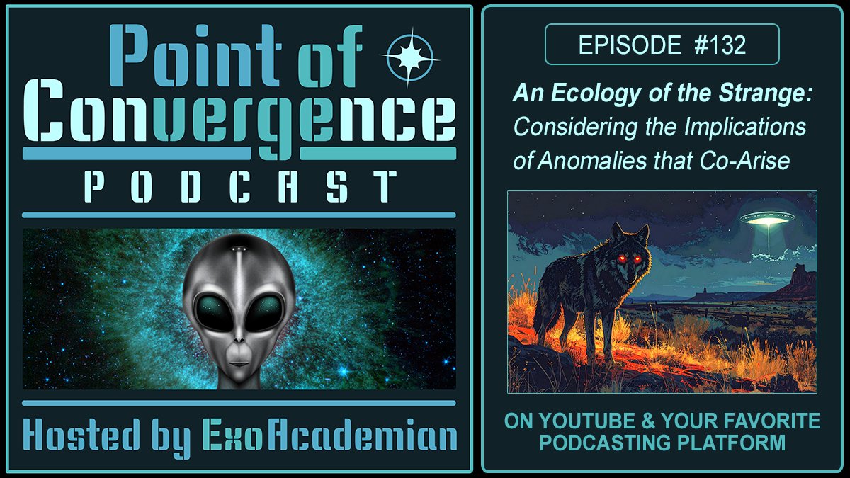 📯 Upcoming on PoC: Why do co-arising clusters of paranormal phenomena appear in places like Skinwalker Ranch? Join us as we explore the BAAS/AAWSAP material pointing to perceptual, environmental &amp; consciousness-linked anomalies rather than isolated aerial objects—aka UFOs. #ufoX