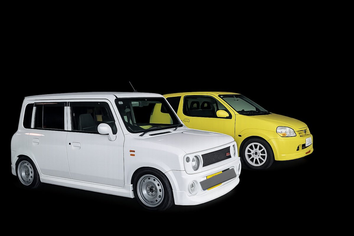 Yamatin_fugu's tweet photo. 【買っちゃった】
ラパンSS 5MT納車されました✌️😁✌️
通勤快速号です！クソ楽しい！！！

ちなみに22万キロなんだけどなぜかボンネットの中が水色に塗られてます。見た感じライズの純正色...？ぽいけど前オーナーさんとか知ってる方いないかな🤔 https://t.co/pFXD3i8iRi