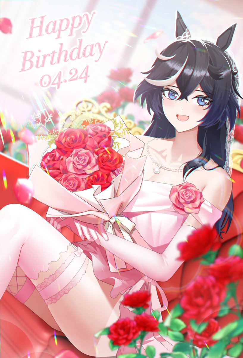 #カツラギエース生誕祭2026
ウマ娘 umamusume 
カツラギエース Katsuragi Ace
Happy birthday 💍