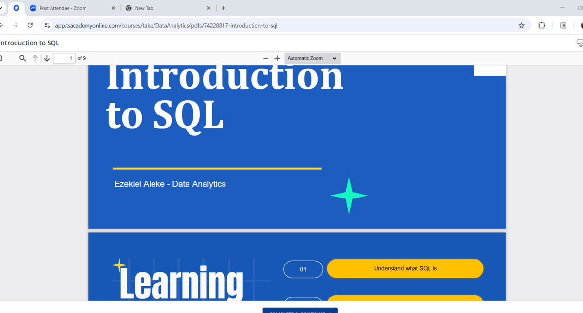 veraherself's tweet image. Finally and mentally gotten to SQL stage🎉

Please be nice to me sql🥹

#DataAnalytics #SQL #LearninginPublic