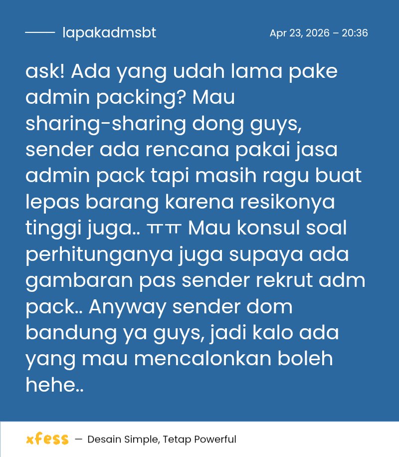 Lapak Adm dan Partner tweet media