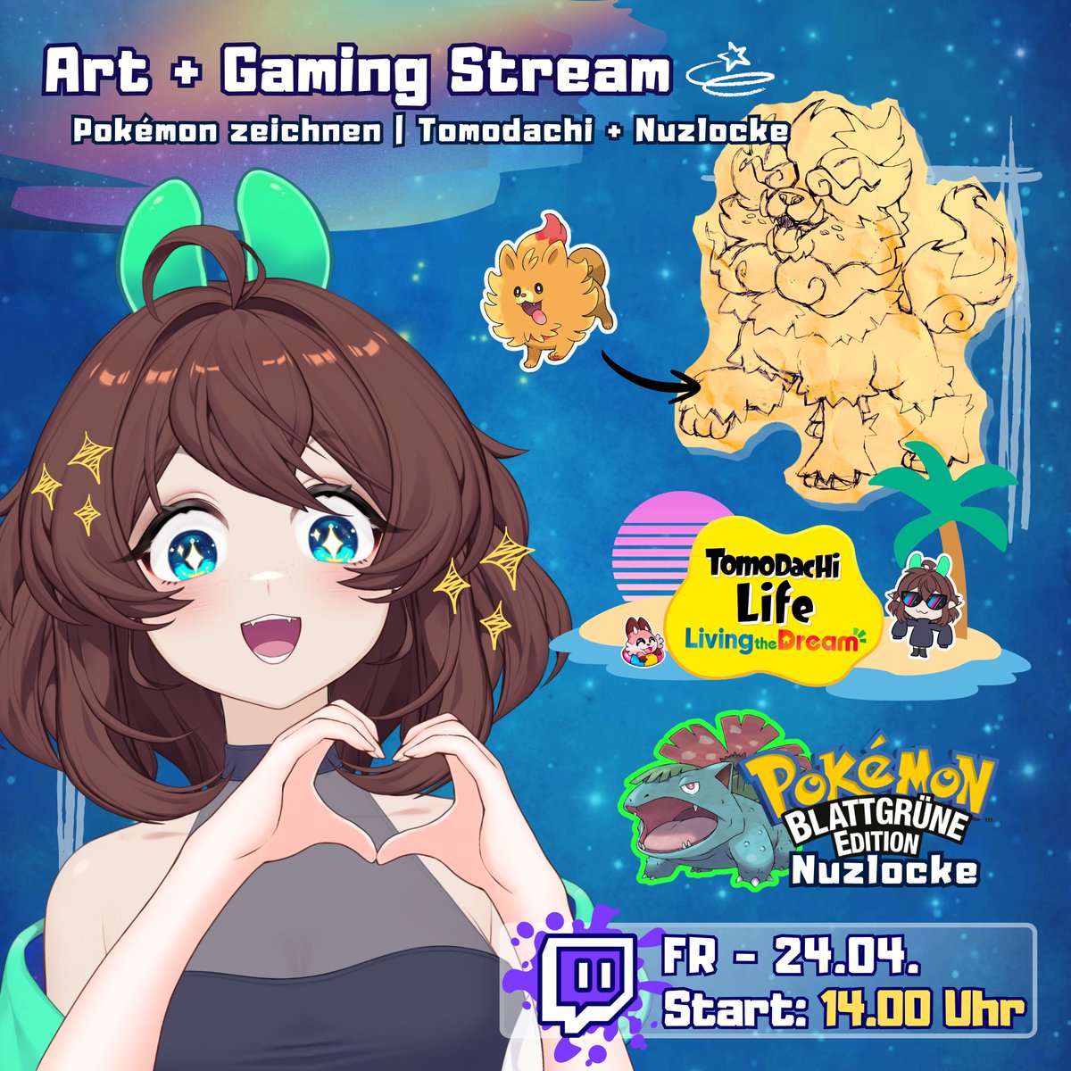 CallMePenpai🌈 I VTuber + Artist tweet media