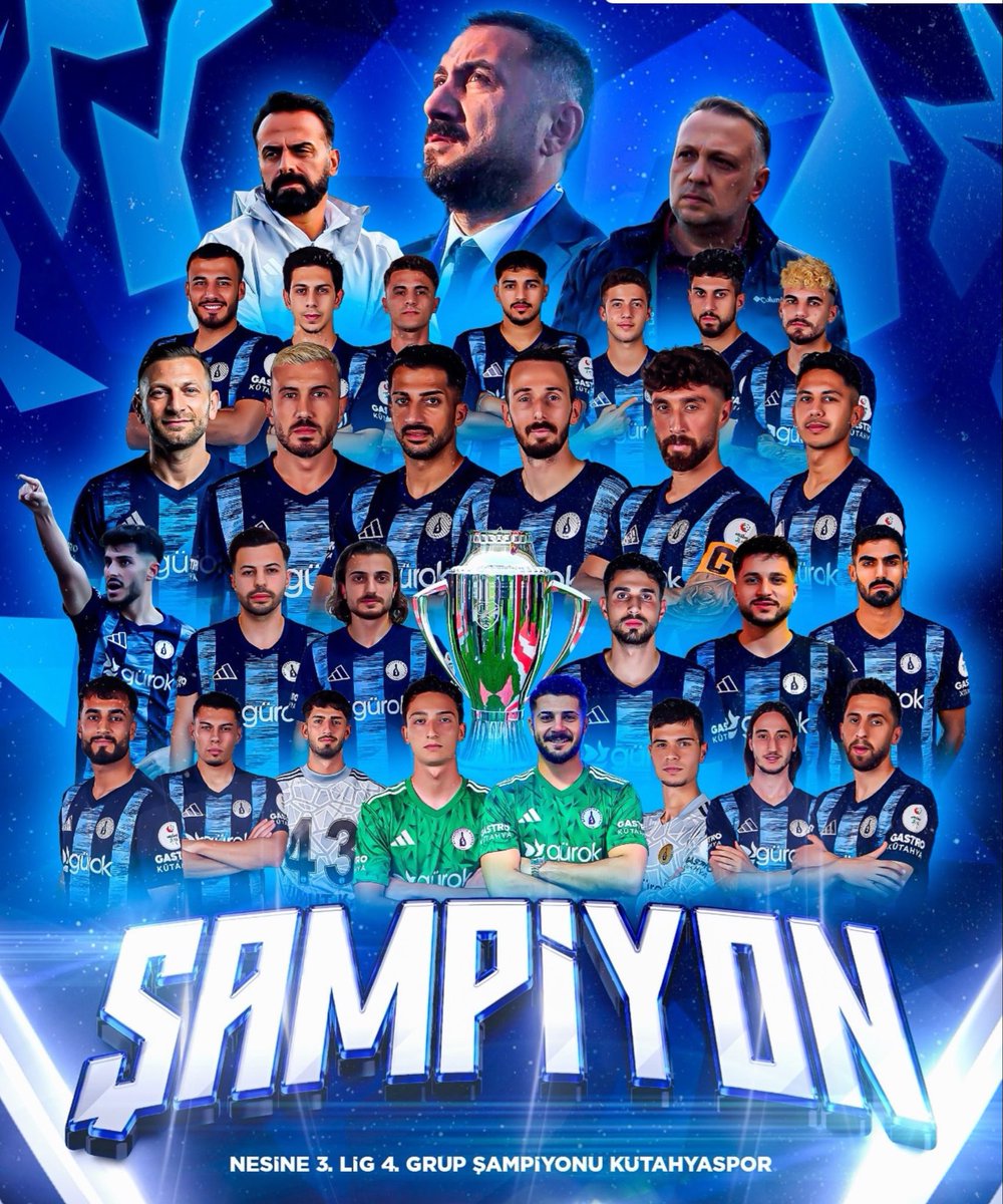 TFF 2. Lig’e yükselen 12 Bingölspor ile Kütahyaspor’un oyuncularını, teknik heyetlerini, yönetimlerini tebrik ediyorum.

Bingöl’e, Kütahya’ya ve her iki takımımızın da tüm camialarına hayırlı olsun.