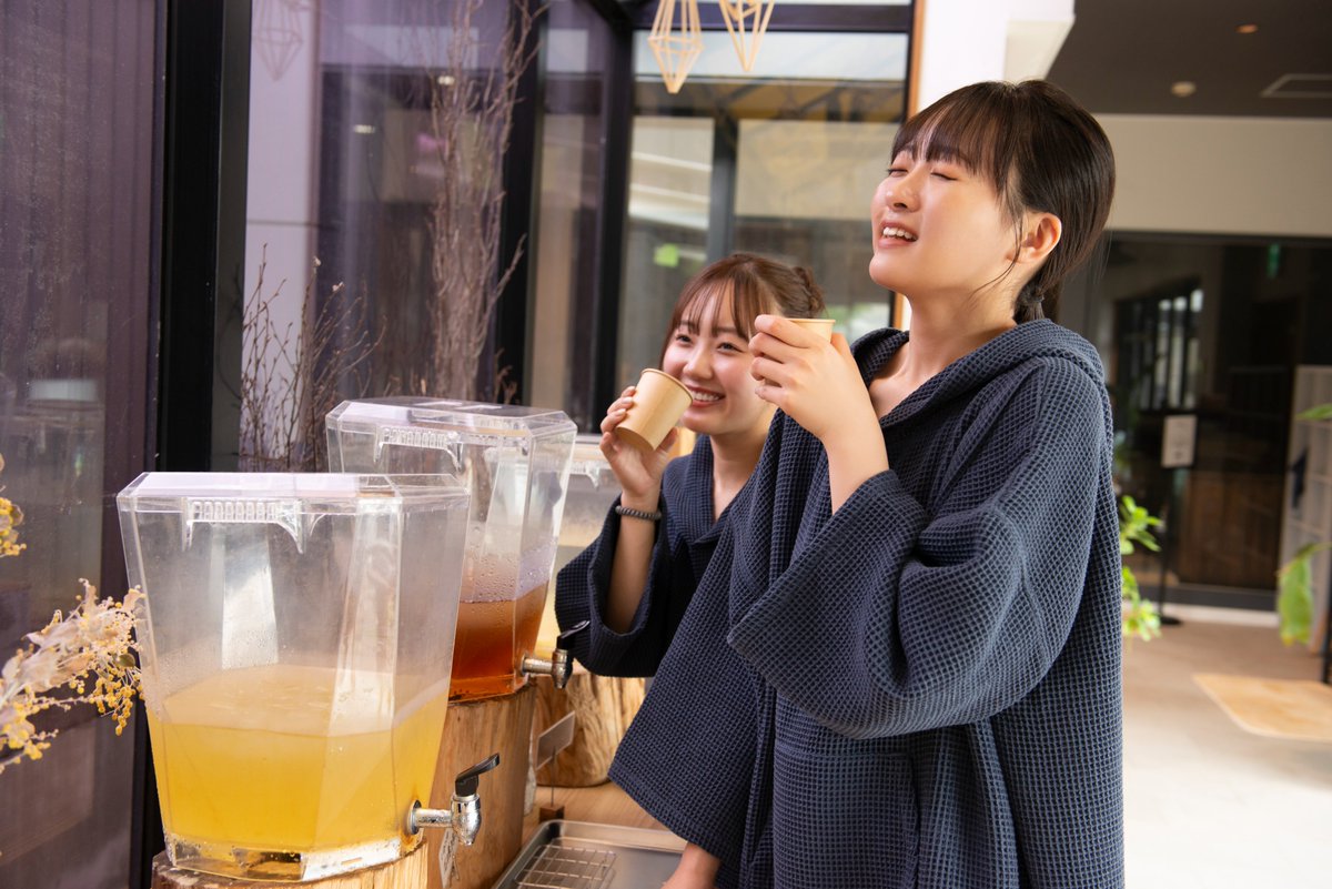 おふろcafé あげき温泉 tweet media