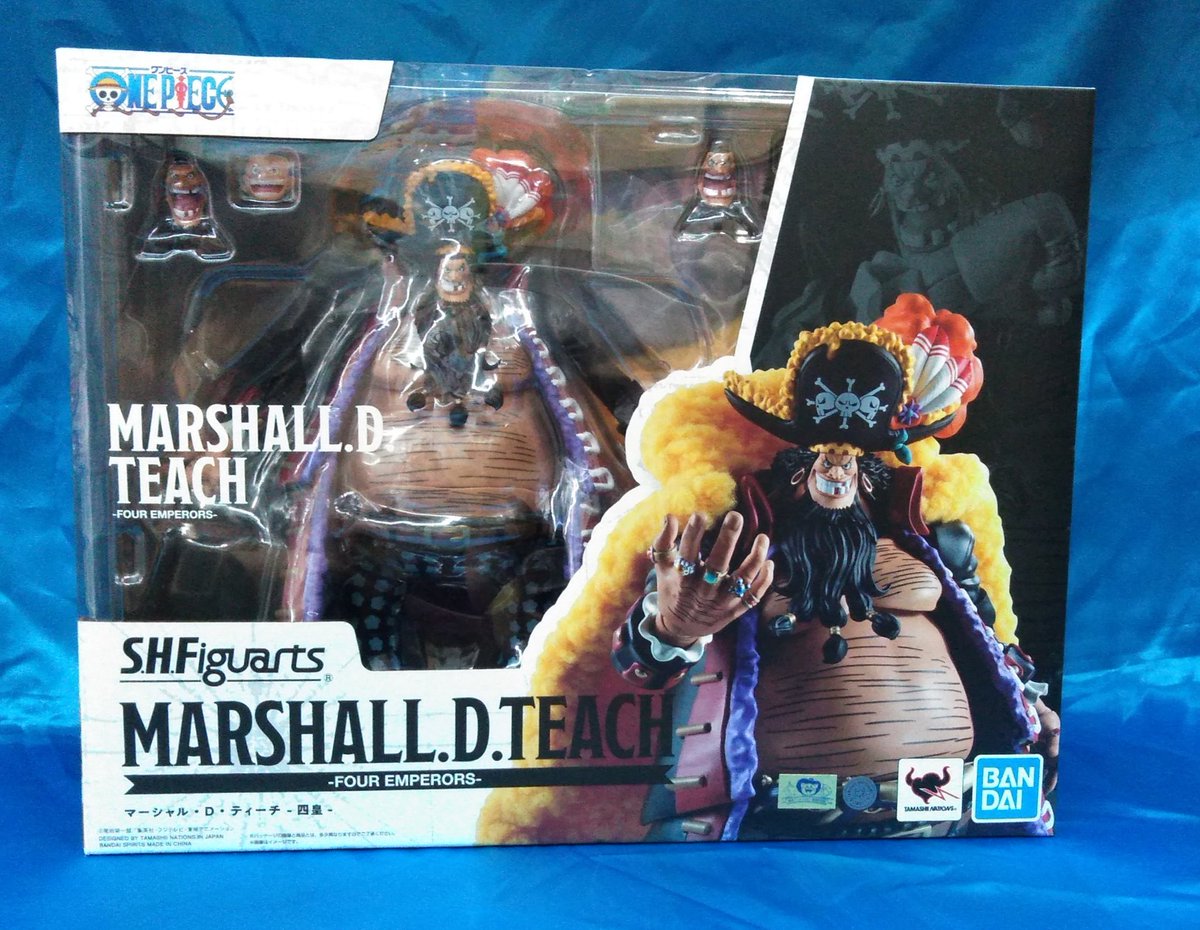 フィギュアーツZERO マーシャル・D・ティーチ│株式会社BANDAI S.H. 