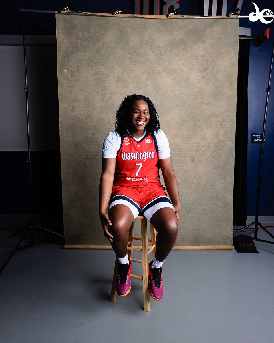 WashMystics's tweet image. #7 Christeen Iwuala