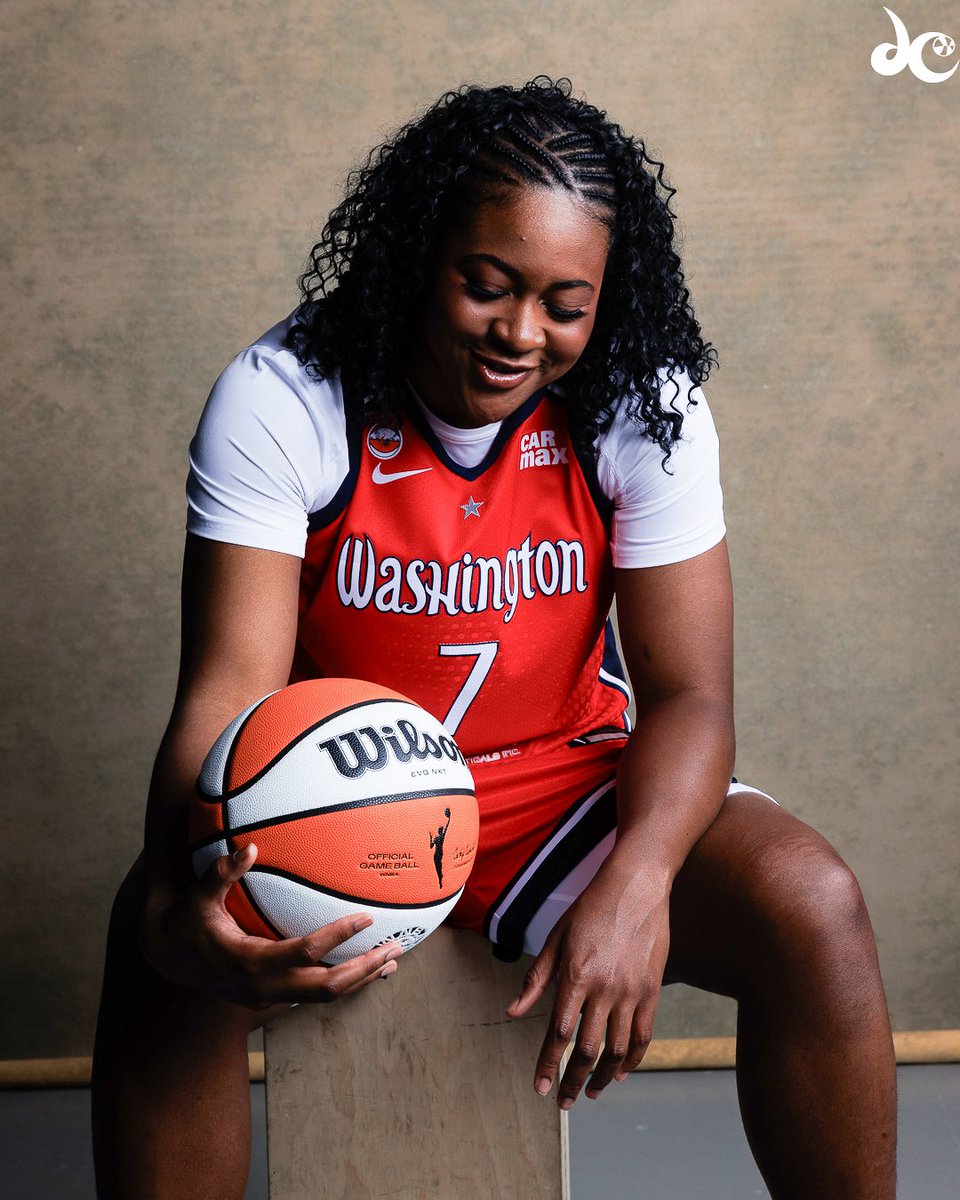 WashMystics's tweet image. #7 Christeen Iwuala