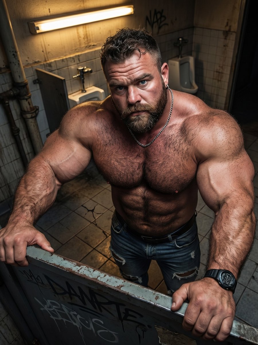 HunkXter's tweet image. Still didn't talk about Rex, our proudly beefy hunkx bull 🦬

Dare to? Or maybe way too much for you?

#men #hairy #tbt #muscle #fyp #beefy #gay