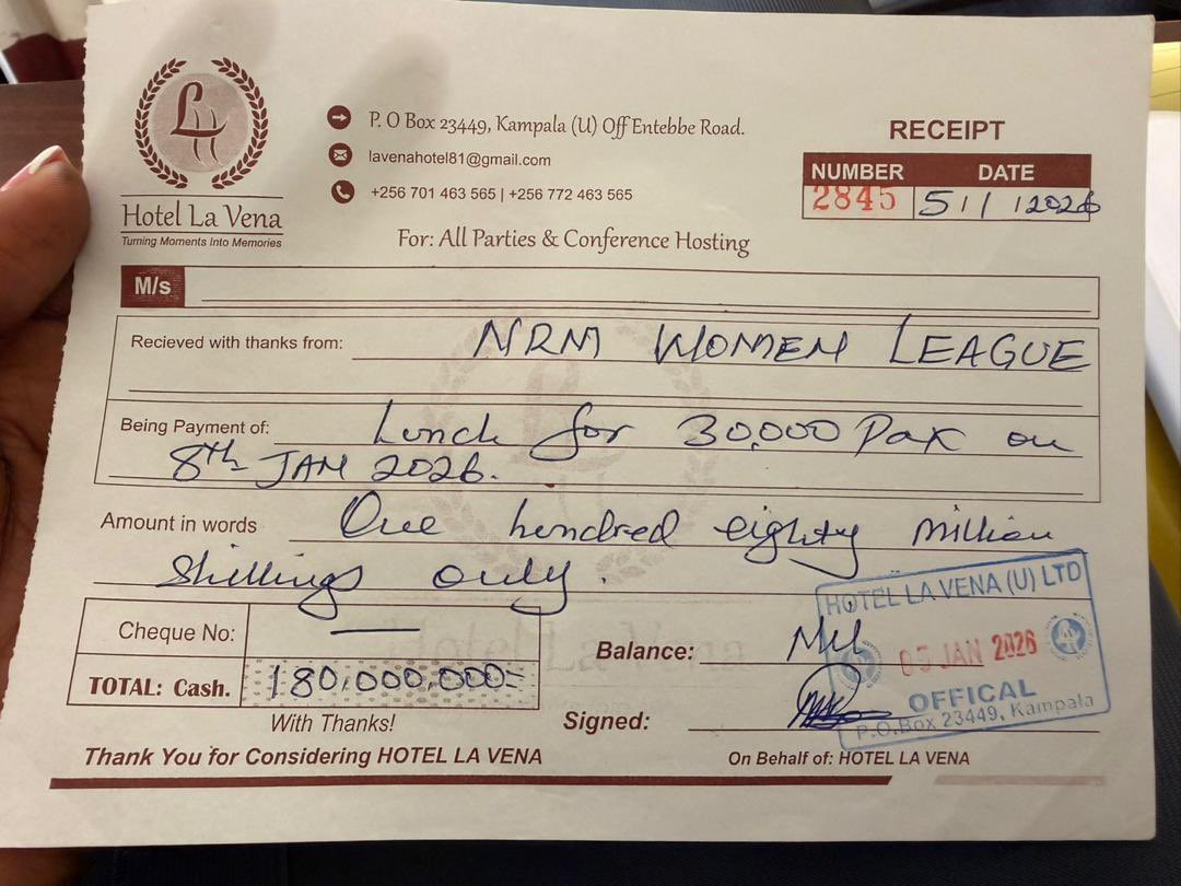 rokweshmedia's tweet image. Certificate of shame!
@Adrine_kk took 180m up to now she has never presented accountability.
#accountabilitynow