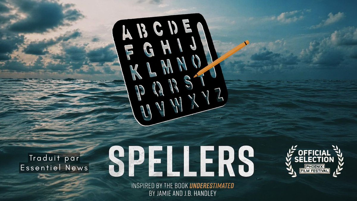 essentiel_news's tweet image. À l’heure où les troubles neurodéveloppementaux suscitent un intérêt croissant, le documentaire Spellers propose une plongée singulière dans le quotidien de personnes autistes non-parlantes, souvent perçues à travers leurs limitations plutôt que leurs capacités. Ce film met en