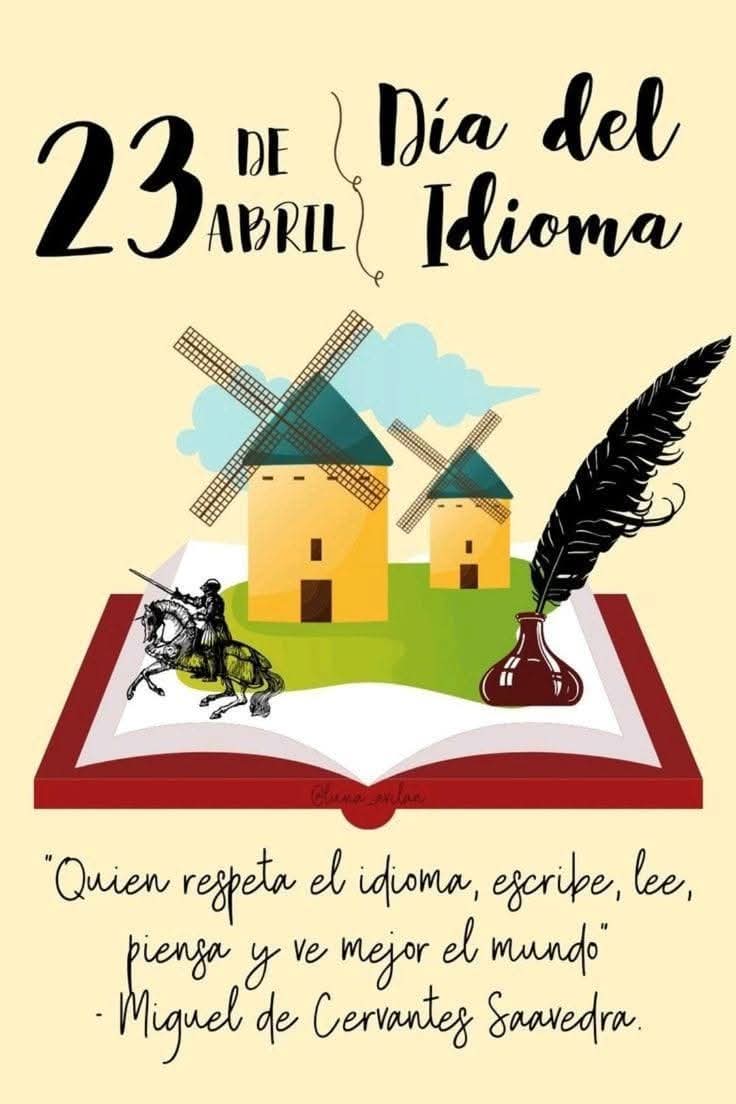 🇨🇺 El Día del Idioma Español se celebra el 23 de abril, en memoria de Miguel de Cervantes. Este día subraya la importancia del español como idioma oficial y busca concientizar sobre su cultura e historia. #ArtemisaJuntosSomosMás
#CubaMined