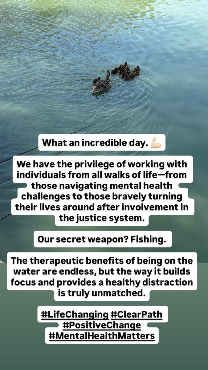 fishingthemind's tweet image. 🎣🧠

There’s so much more than catching a fish 👇🏻

#LifeChanging #ClearPath #PositiveChange #MentalHealthMatters
@MattHayesfish @ChrisKirkland43