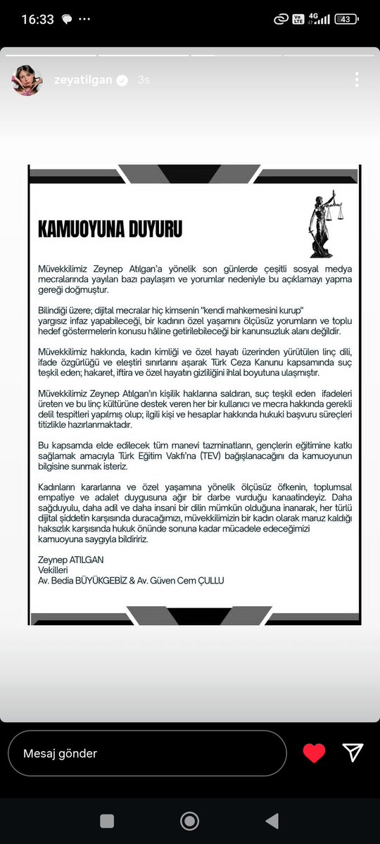 Havva Atılgan tweet media