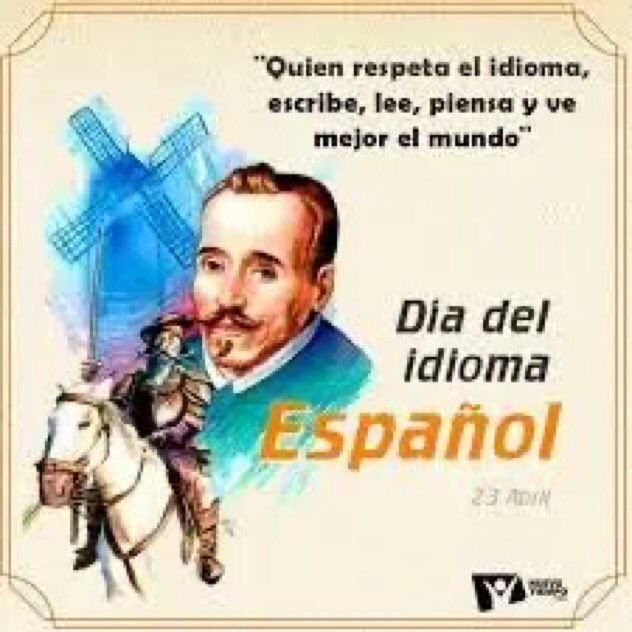 pedro_primaria's tweet photo. 📖 Este 23 de abril celebramos el Día del Idioma Español en homenaje a Miguel de Cervantes y Saavedra, el hombre que le dio voz a Don Quijote. Gracias, Cervantes, por darnos palabras para soñar.#CubaViveSuHistoria #EducacionManicaragua #EducacionVillaClara #CubaMined https://t.co/EaD1UvR5mC