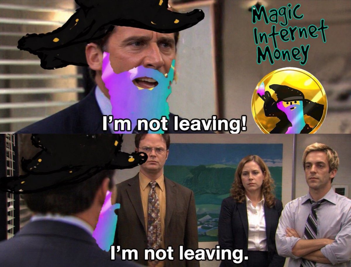 I’m not fucking leaving.

Only going to work harder.