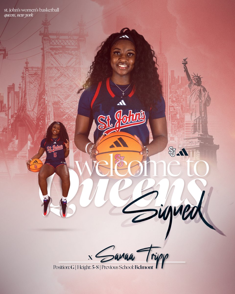 Excited to have Sanaa join the Johnnies!

📰: bit.ly/4vNtbJO

#OwnIt | #ForOurCity