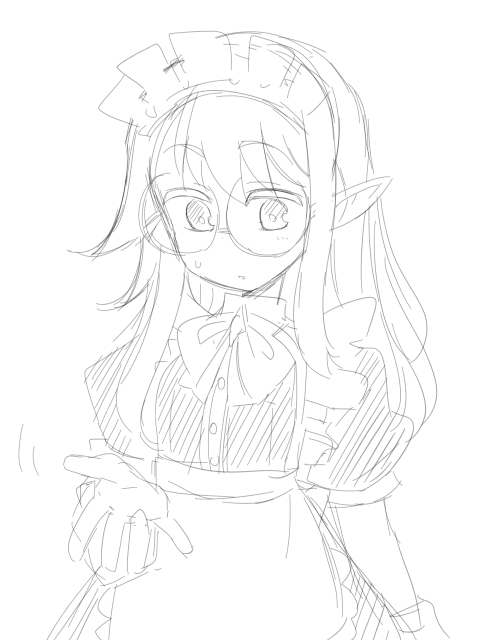 自ソドワPC(スノウエルフ)色々着せ替え 