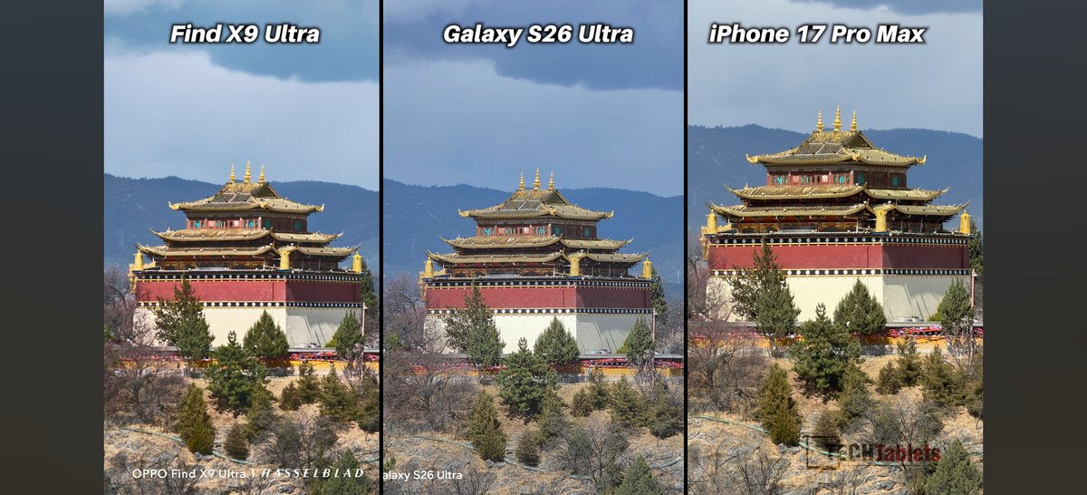 ayansonunigam's tweet image. OPPO Find X9 Ultra 🆚 Samsung Galaxy S26 Ultra 🆚  iPhone 17 Pro Max

😍 #OPPO #Samsung #iPhone 👇