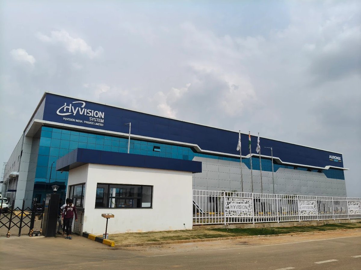cbdhage's tweet image. Hyvision India Company, New plant, Devanahally,  #Karnataka

PC-Google