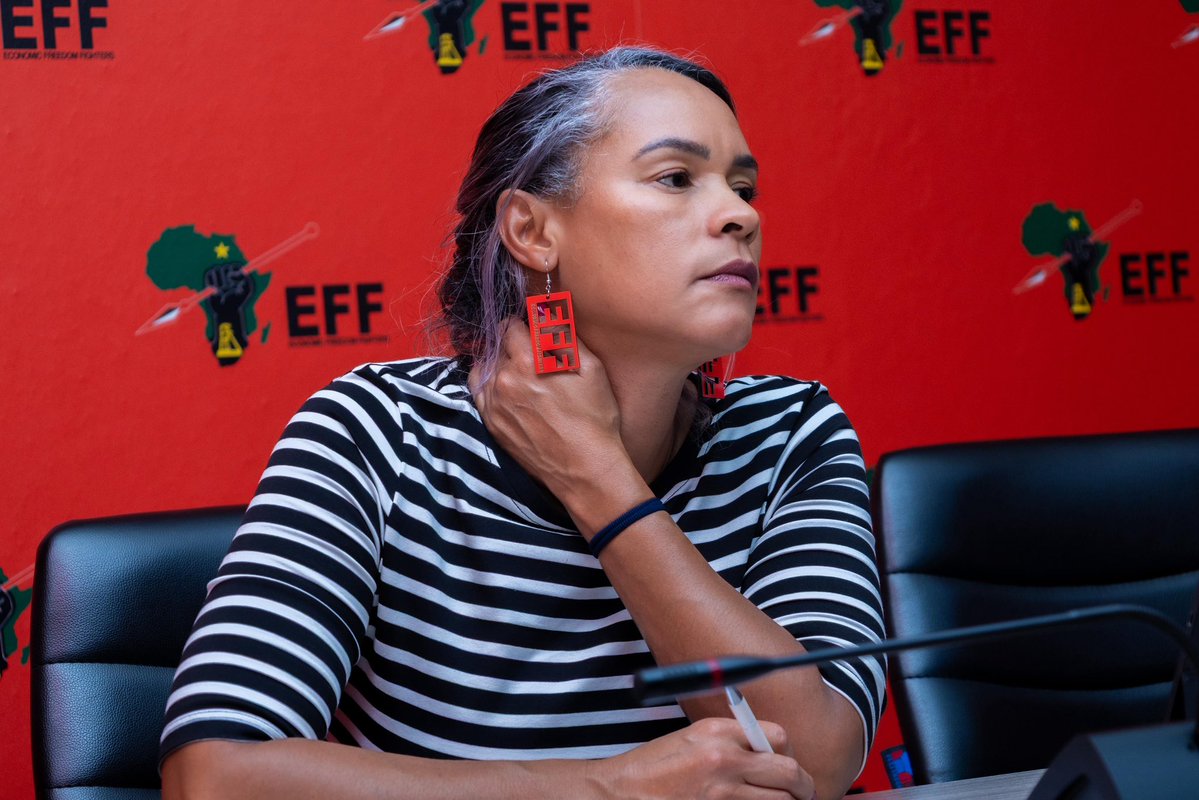 EFFGautengProv's tweet image. 🚨In Pictures🚨

The EFF Deputy Secretary General @LeighMathys tabling the Gauteng PETF Report at the meeting. 

#RegisterToVoteEFF  In The 2026 Local Government Elections On The Following Link: registertovoteeff.org.za